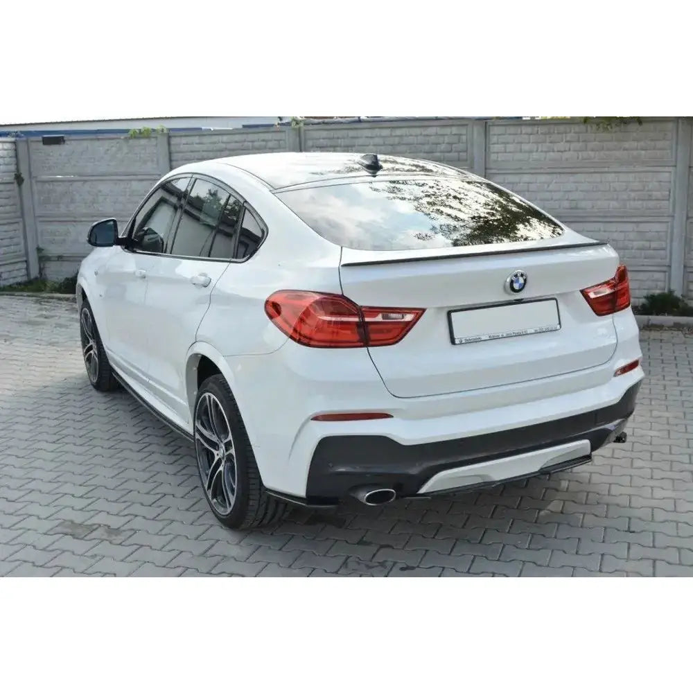 Sentersplitter bak Bmw X4 M-pack (without a Vertical Bar)