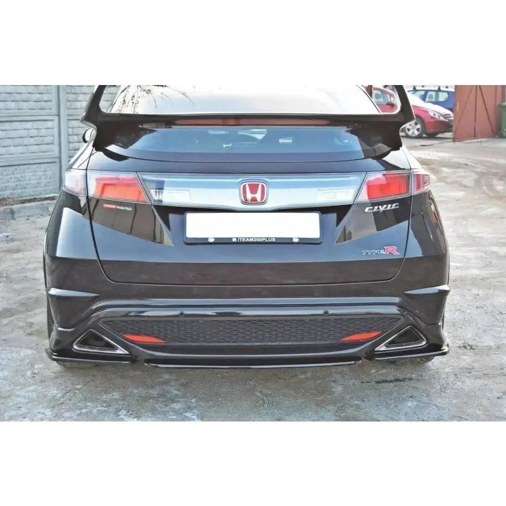 Sentersplitter bak Honda Civic Viii Type S/r (without Vertical Bars)