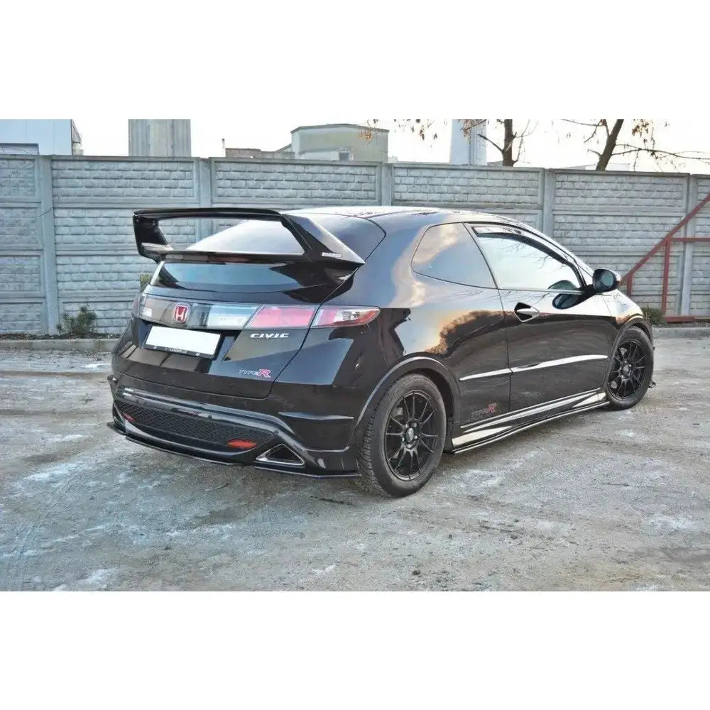 Sentersplitter bak Honda Civic Viii Type S/r (without Vertical Bars)