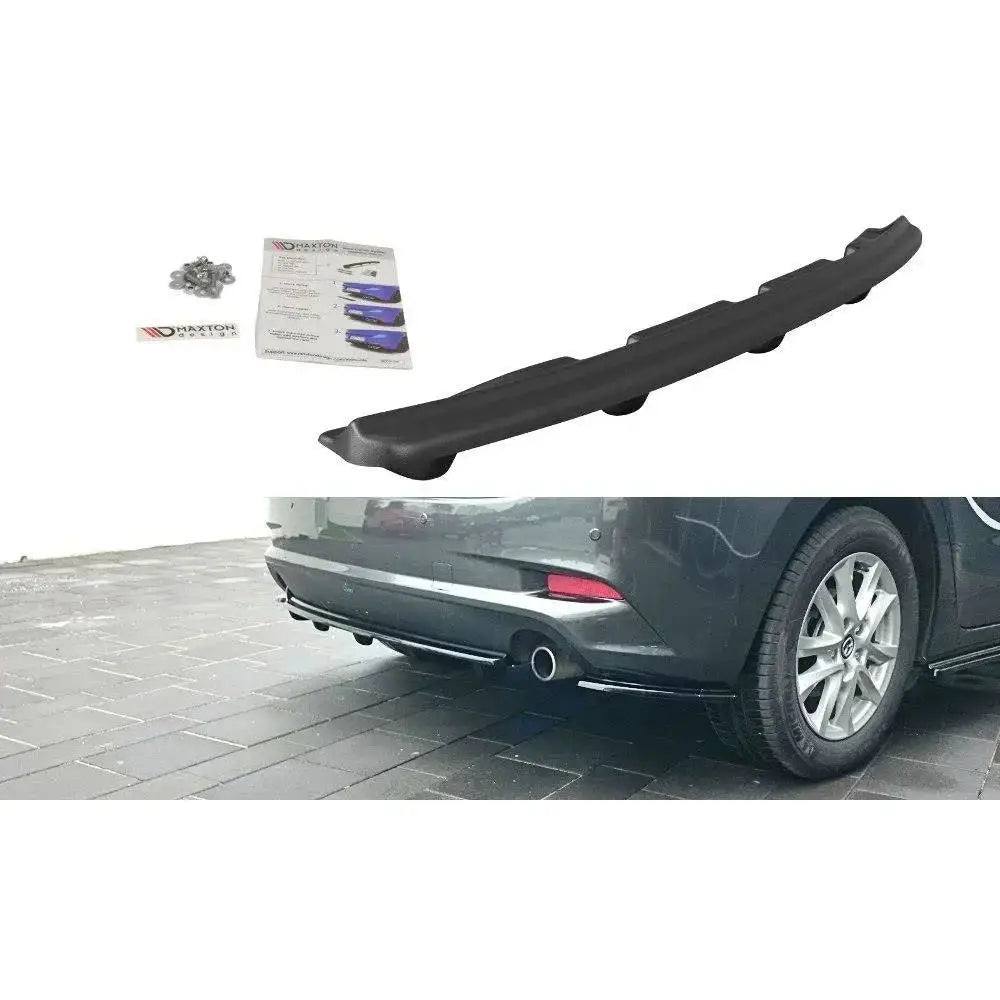 Sentersplitter bak Mazda 3 Bm (mk3) Facelift (with Vertical Bars)