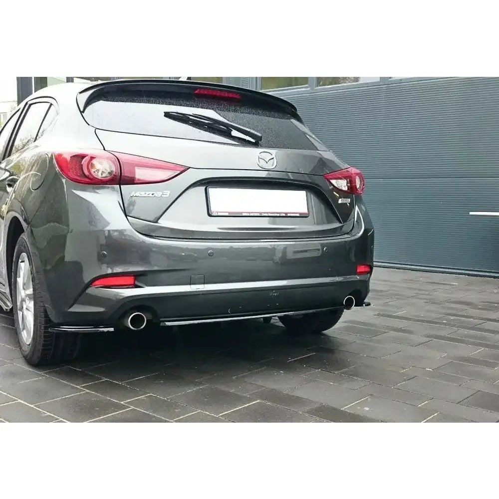 Sentersplitter bak Mazda 3 Bm (mk3) Facelift (with Vertical Bars)