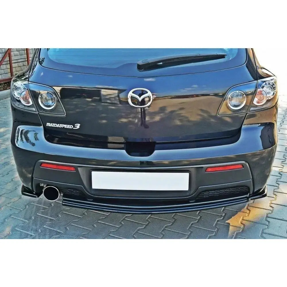 Sentersplitter bak Mazda 3 Mps Mk1 Preface (uten Finner)