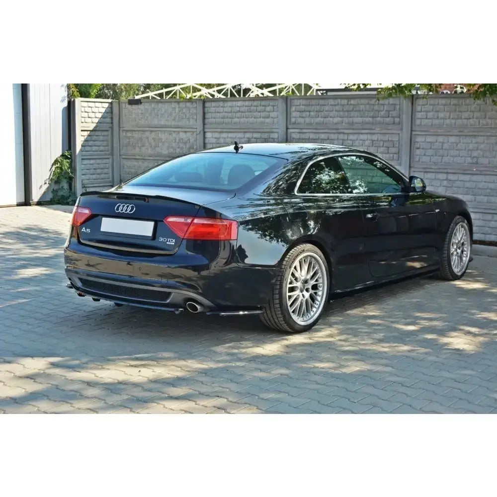 Sentersplitter bak (med Vertikale Finner) Audi A5 S-line 8t Coupe / Sportback