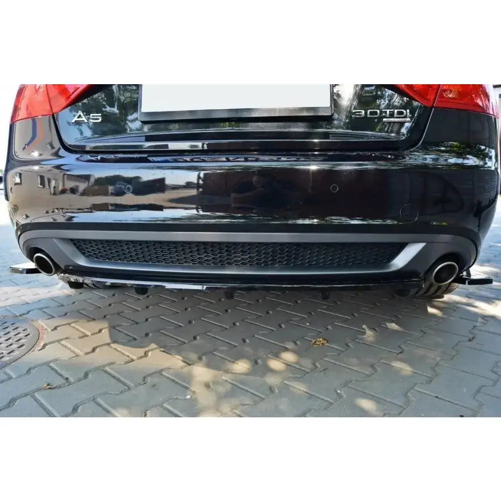 Sentersplitter bak (med Vertikale Finner) Audi A5 S-line 8t Coupe / Sportback