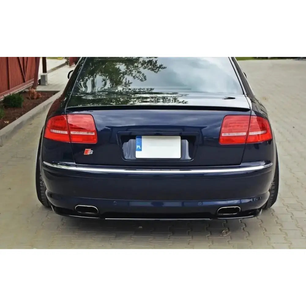 Sentersplitter bak (med Vertikale Finner) Audi S8 D3