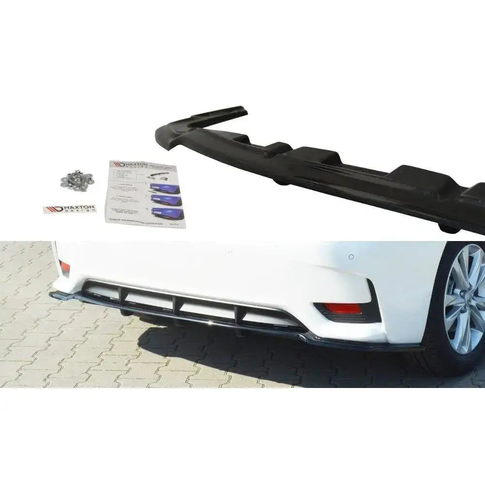 Sentersplitter bak (med Vertikale Finner) Lexus Ct Mk1 Facelift