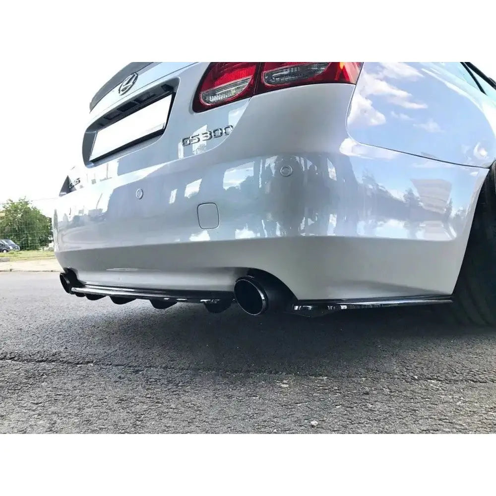 Sentersplitter bak (med Vertikale Finner) Lexus Gs 300 Mk3 Facelift
