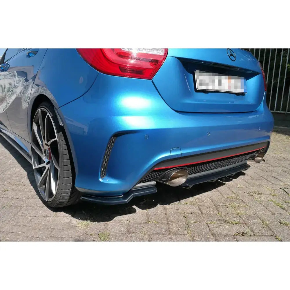 Sentersplitter bak (med Vertikale Finner) Mercedes-benz W176 Amg-line Preface