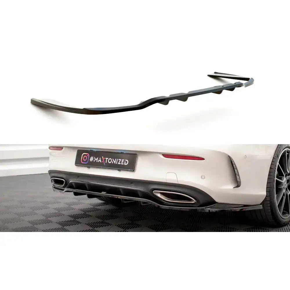 Sentersplitter bak Mercedes-benz c Coupe Amg-line C205 Facelift