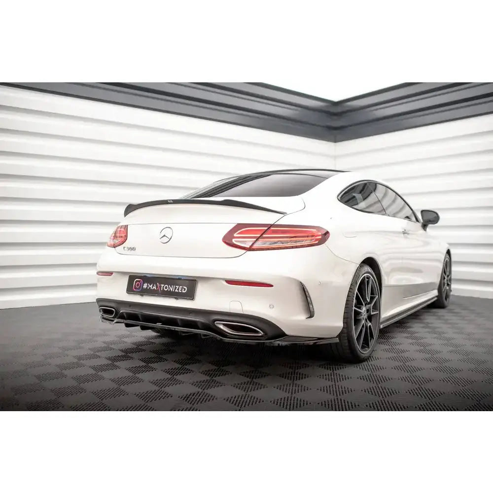 Sentersplitter bak Mercedes-benz c Coupe Amg-line C205 Facelift