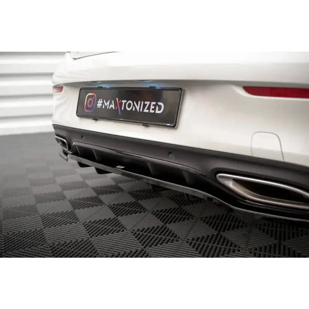 Sentersplitter bak Mercedes-benz c Coupe Amg-line C205 Facelift