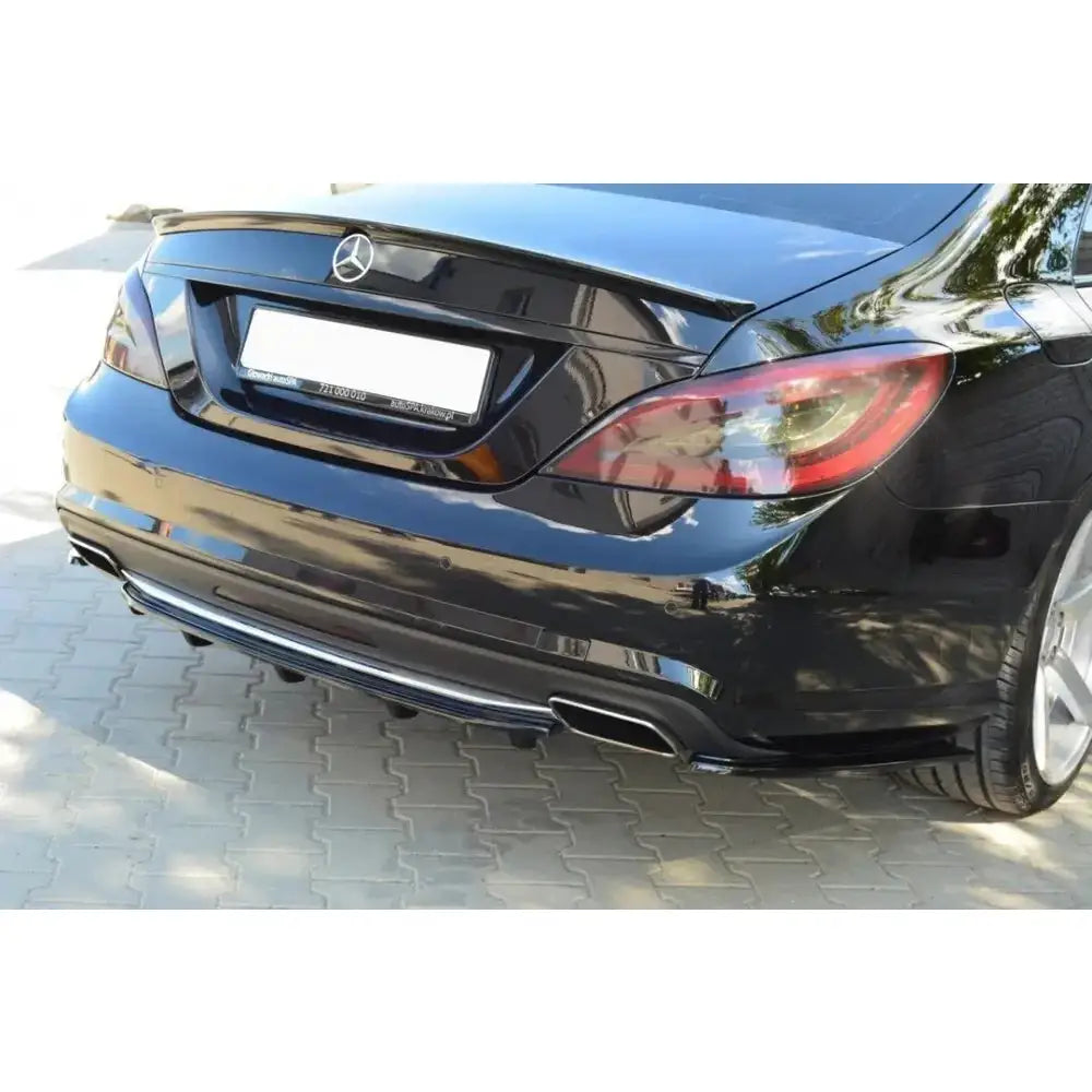 Sentersplitter bak Mercedes Cls C218 (with a Vertical Bar) Amg Line