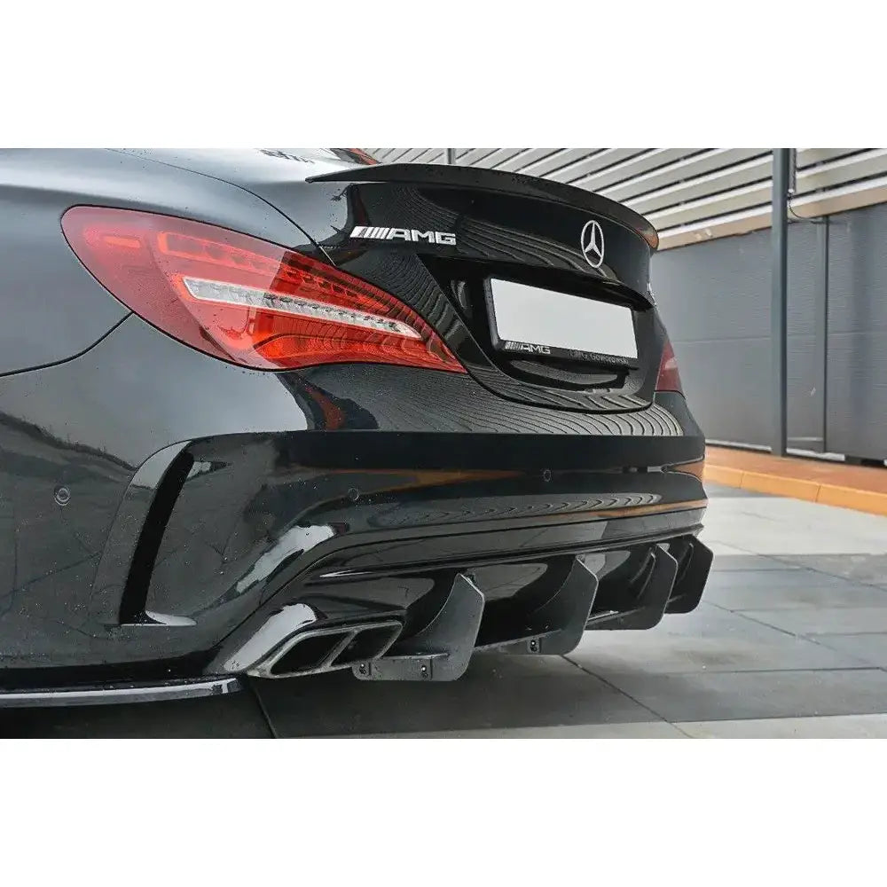 Sentersplitter bak V.1 Mercedes Cla A45 Amg C117 Facelift