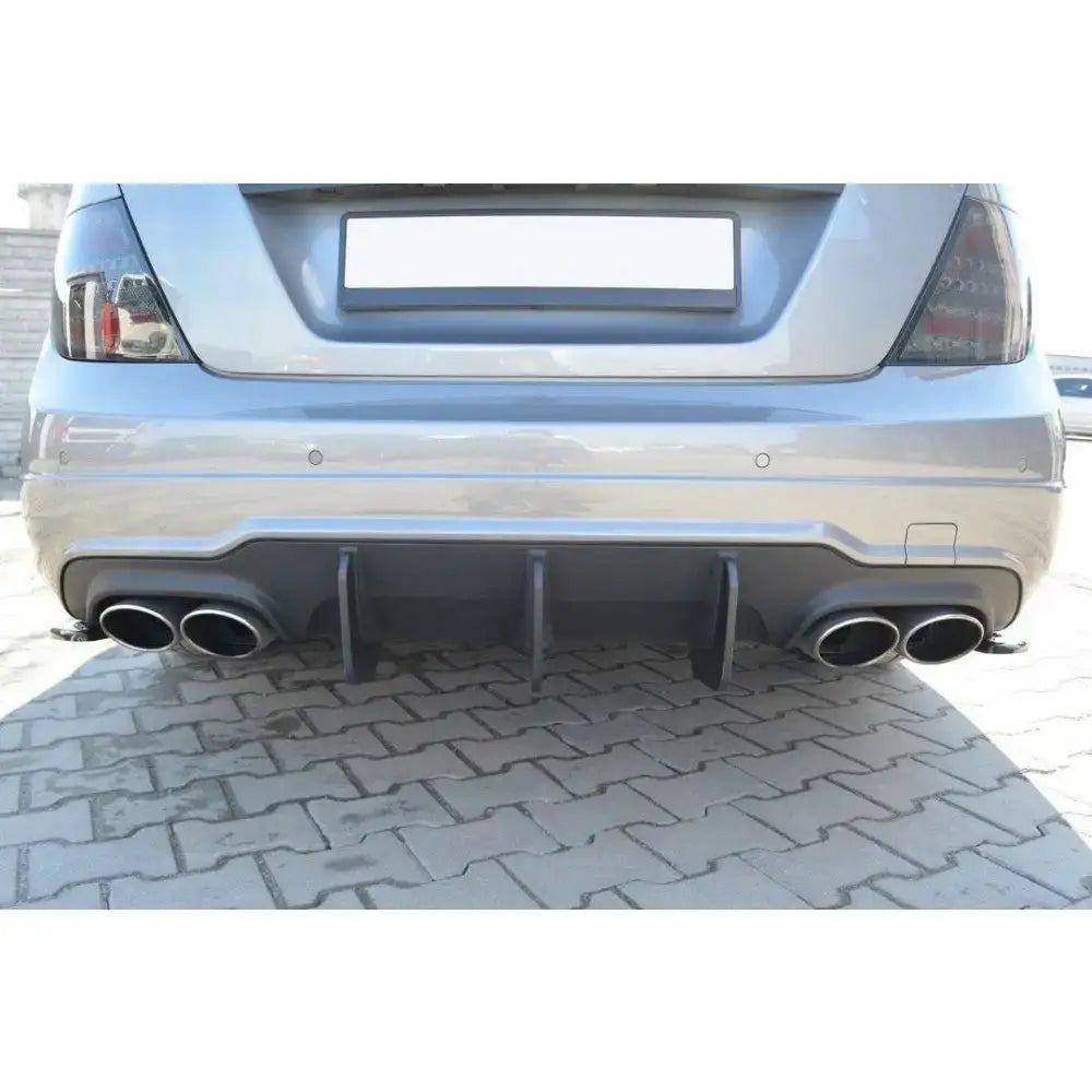 Sentersplitter bak V.2 Mercedes c W204 Amg-line (facelift)
