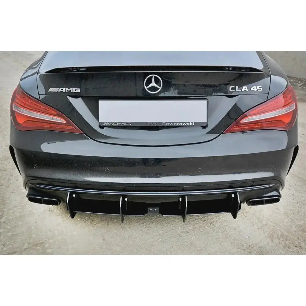 Sentersplitter bak V.2 Mercedes Cla A45 Amg C117 Facelift