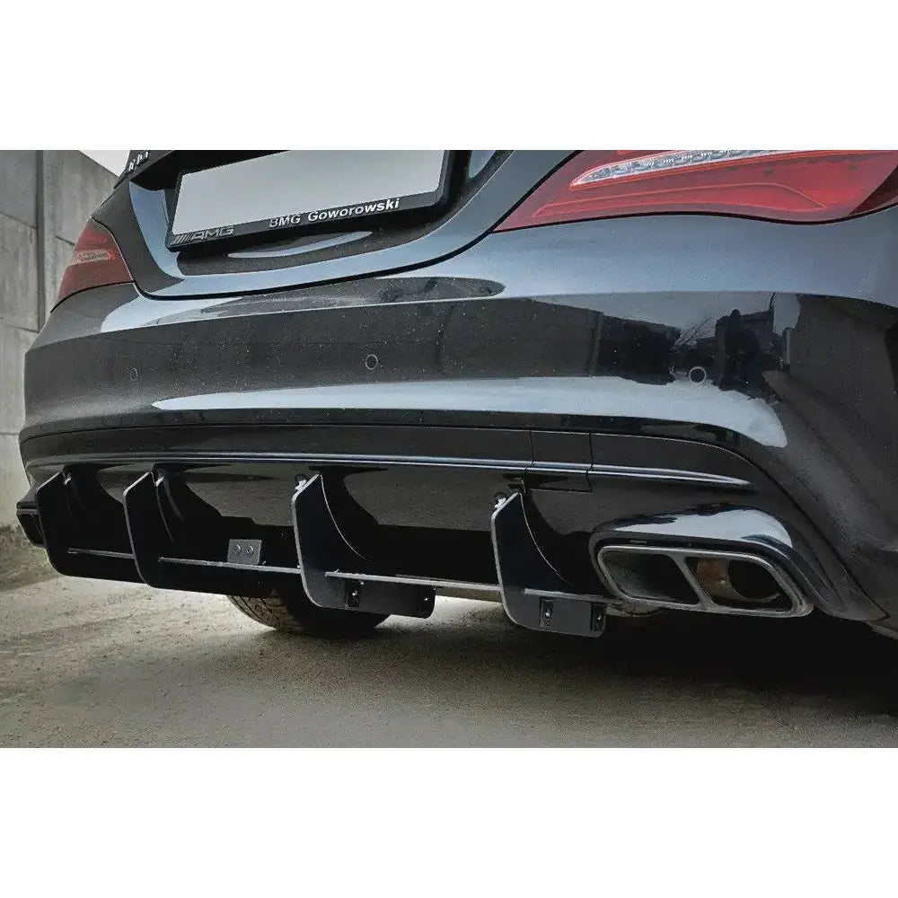 Sentersplitter bak V.2 Mercedes Cla A45 Amg C117 Facelift