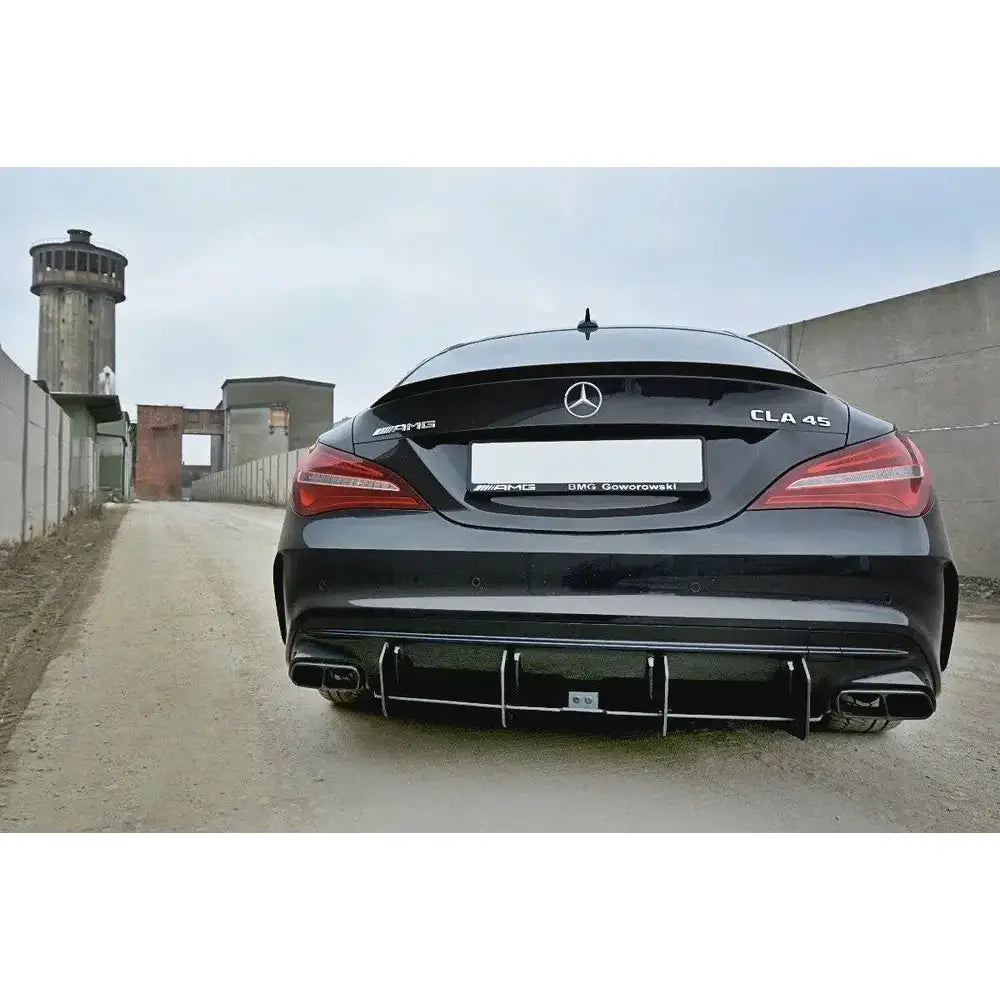 Sentersplitter bak V.2 Mercedes Cla A45 Amg C117 Facelift