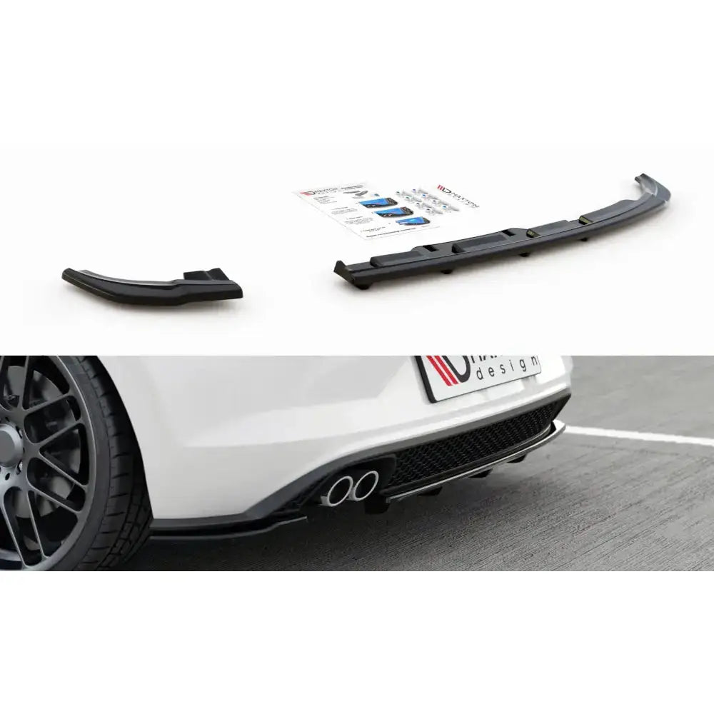 Sentersplitter bak (with Vertical Bars) Vw Polo 6 Gti Mk6