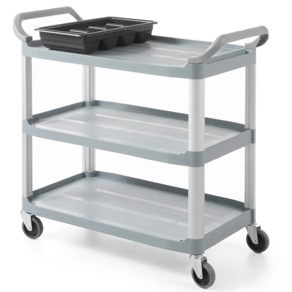 Serverbordvogn med 3 Hyller Bærer Opptil 103kg