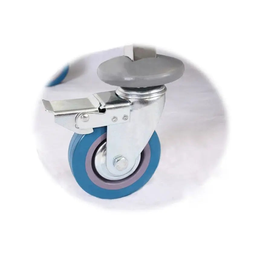 Serveringsvogn i Rustfritt Stål med 3 Hyller