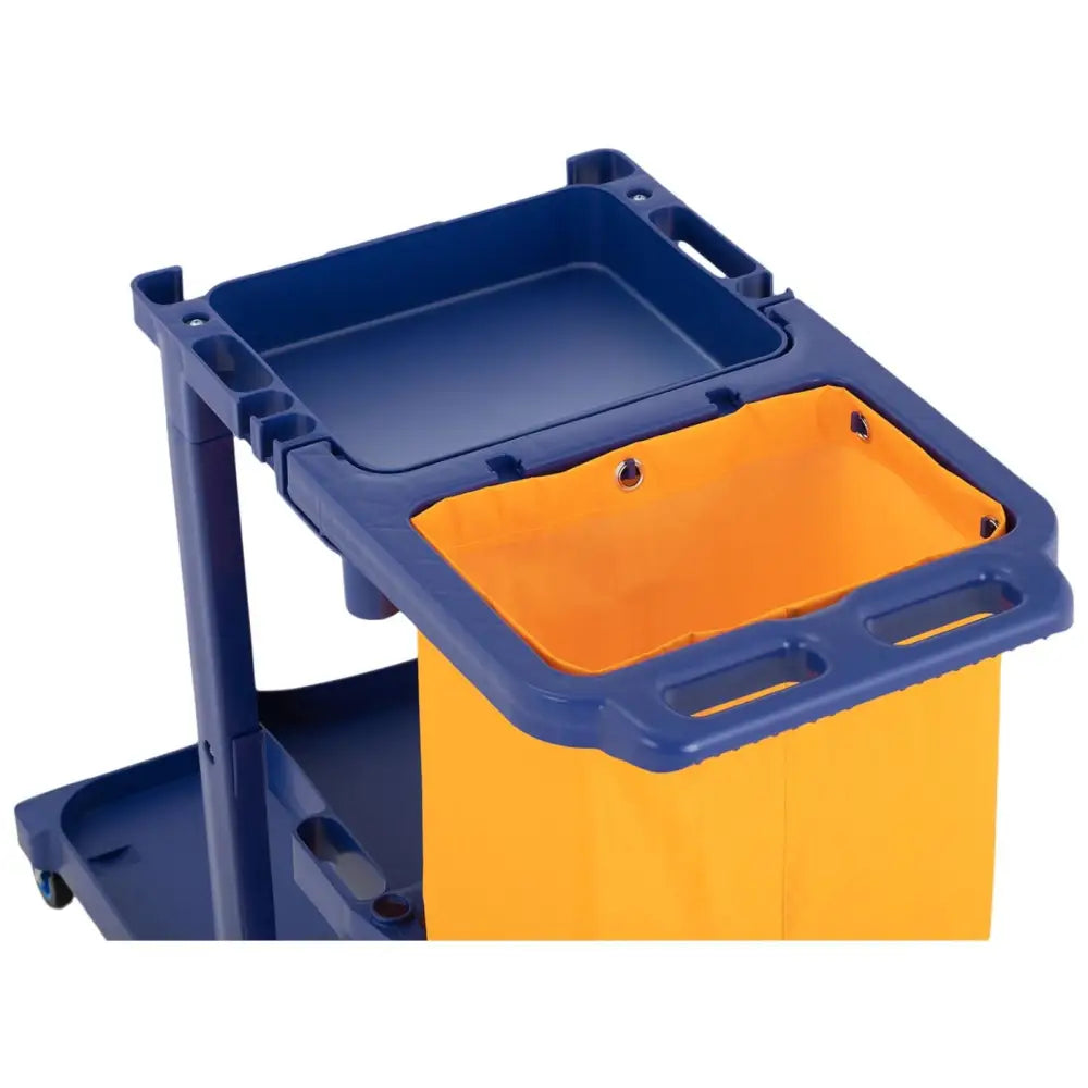 Servicevogn med Hyller Moppeskaft og Vaskepose