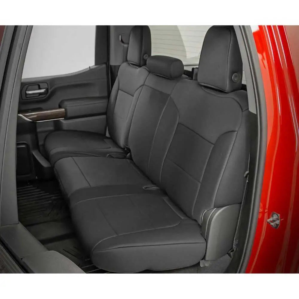 Setetrekk i Neopren i Svart - Chevrolet Silverado 1500 19-