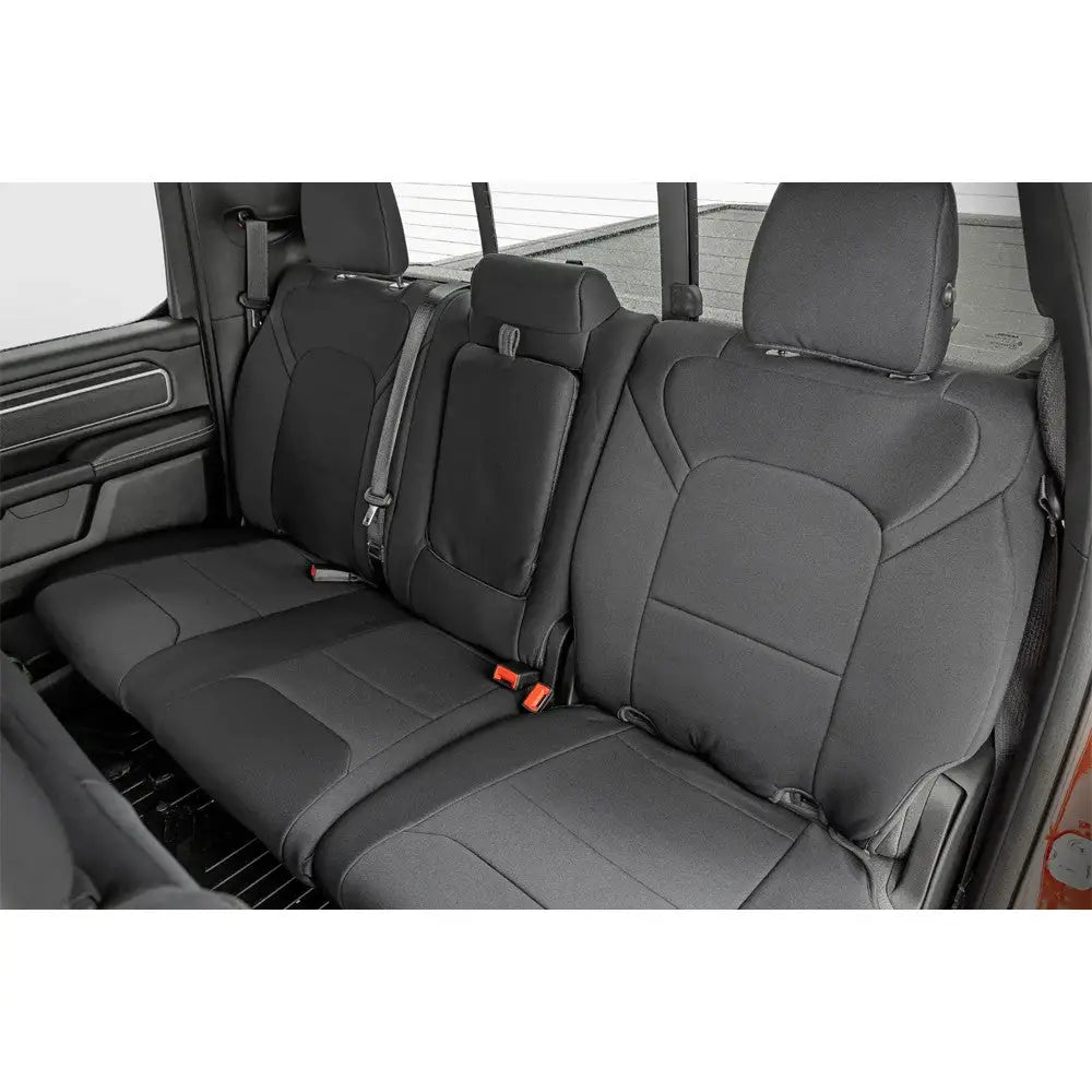 Setetrekk i Neopren Svart Rough Country - Ram 1500 Dt 19-