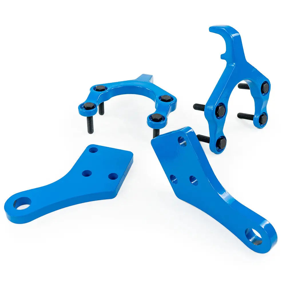 Sett med Blå Støtfangerkroker - Jeep Wrangler Jl 4 d 18-