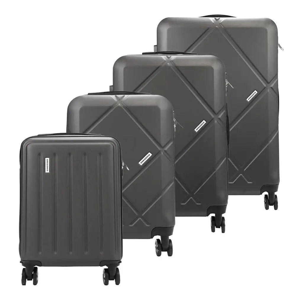 Sett med fire Kofferter W3015 18/20/24/28 Kemer Grå