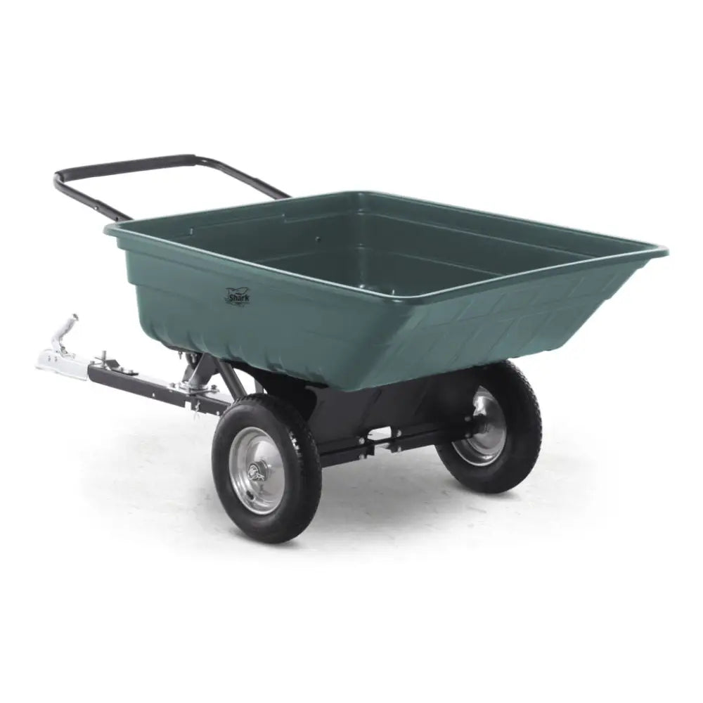 Shark Atv Henger Hage 150 Grønn (inkludert Tilhengerfeste)