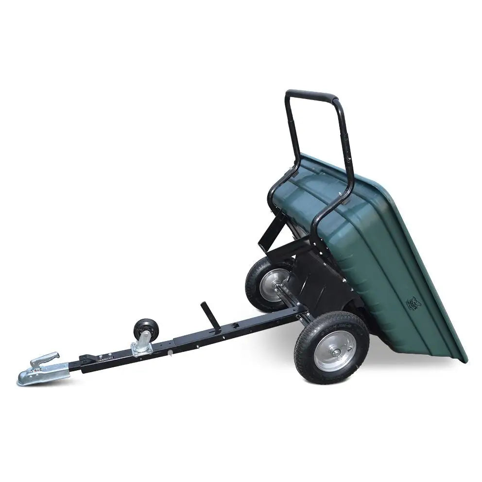 Shark Atv Henger Hage 150 Grønn (inkludert Tilhengerfeste)