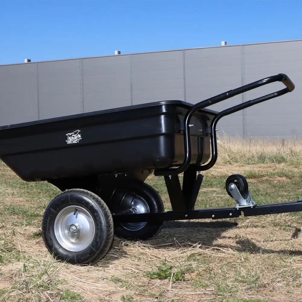 Shark Atv Henger Hage 150 Svart (inkludert Tilhengerfeste)