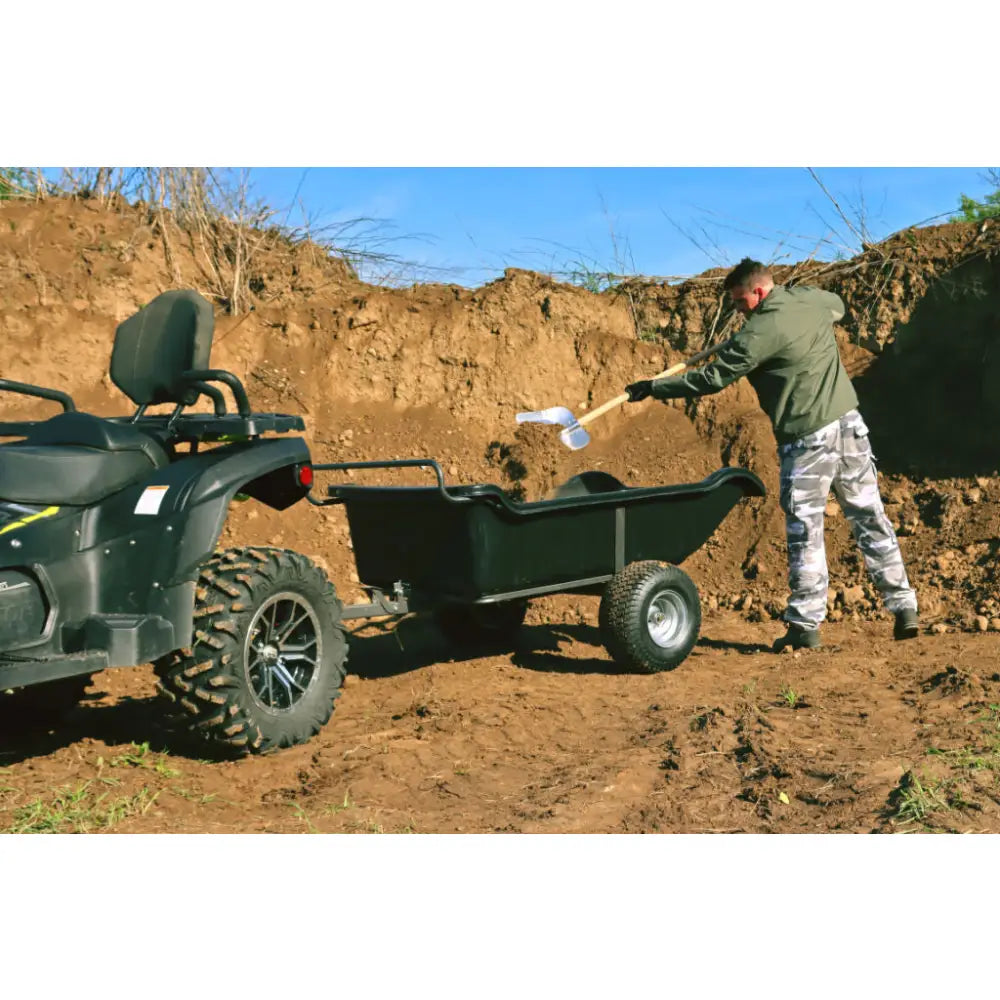 Shark Atv Henger Hage 680 Svart 2 Hjul