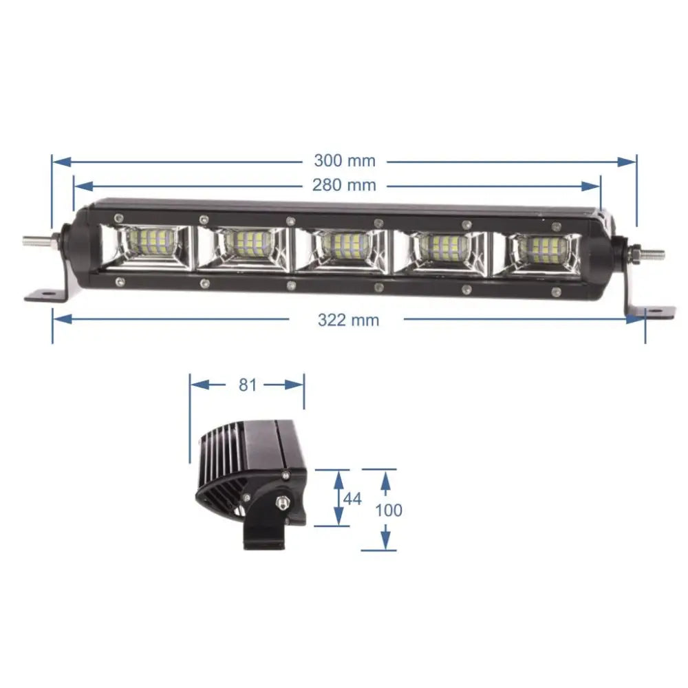 Shark Led Lysbjelke Eti Led 11’’,50w