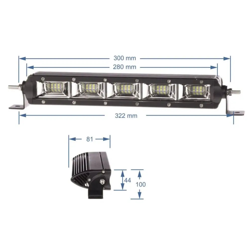 Shark Led Lysbjelke Eti Led 11’’,50w