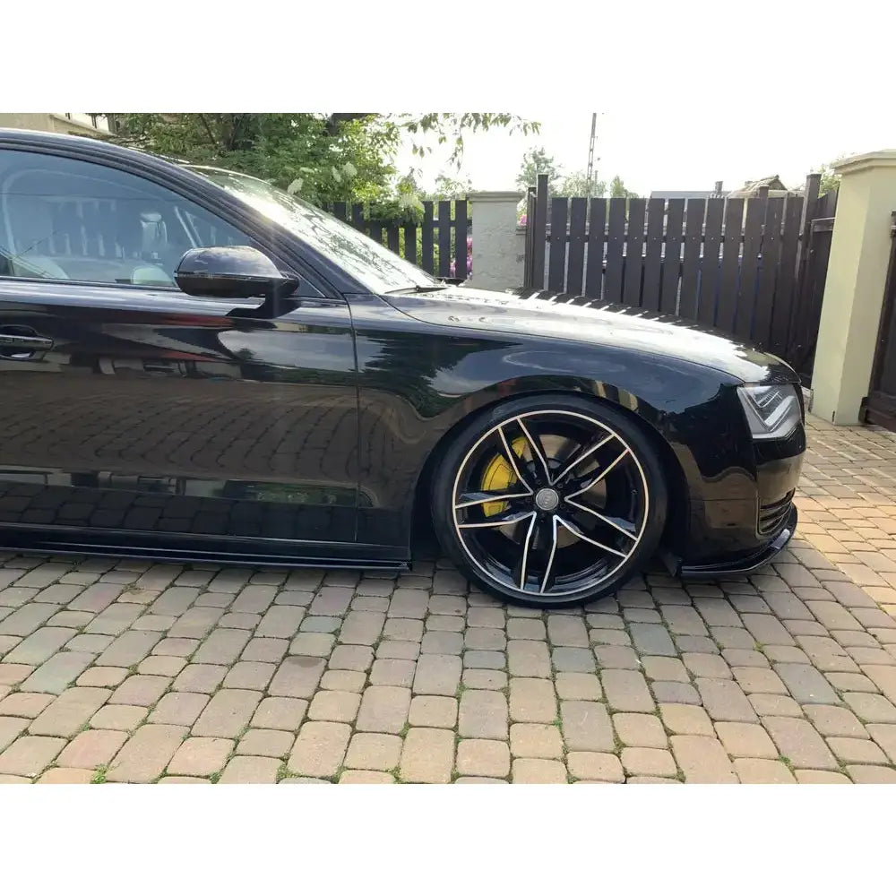 Side Skirts Diffusers Audi A8 Long D4