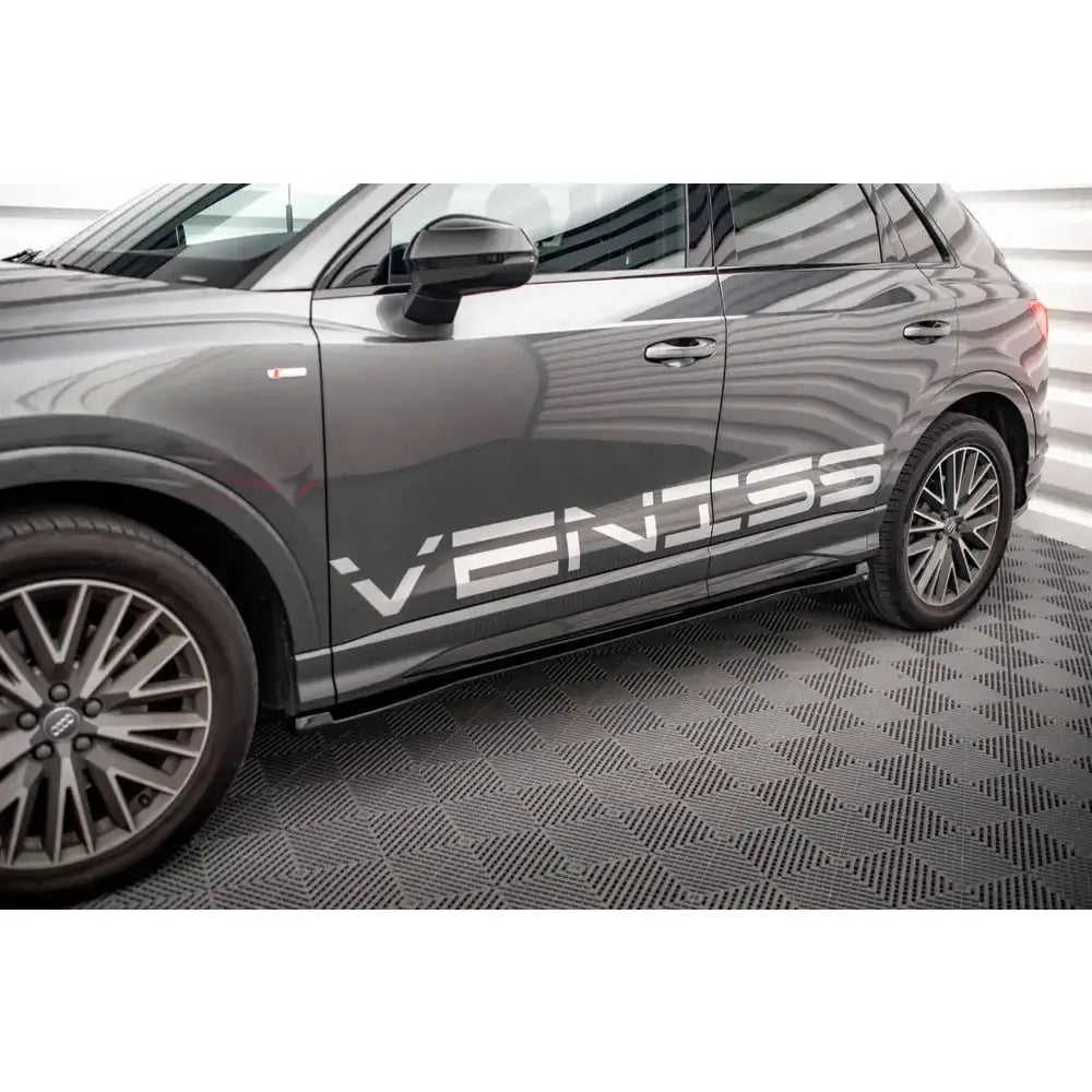 Side Skirts Diffusers Audi Q3 S-line F3