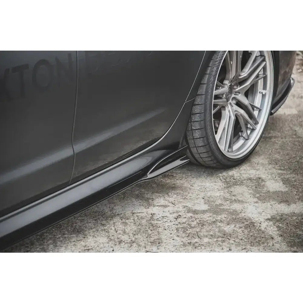 Side Skirts Diffusers Audi S6 / A6 S-line C7 Fl