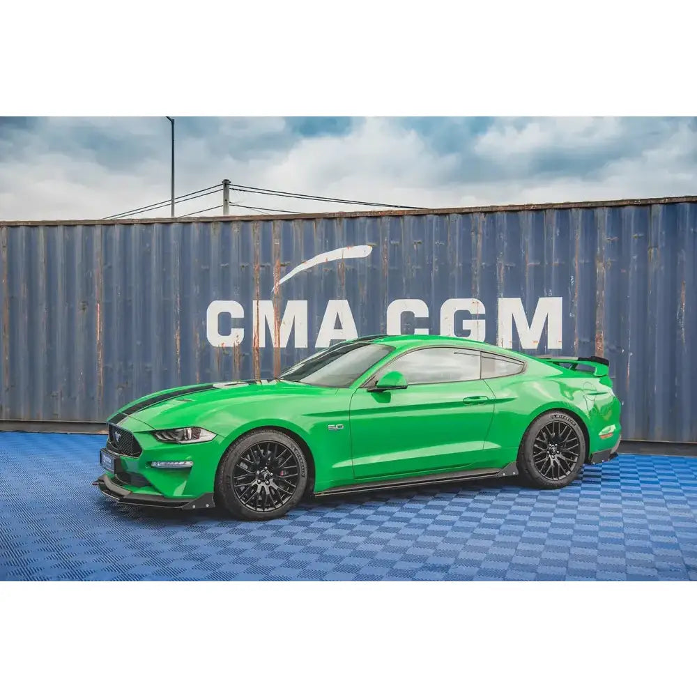 Side Skirts Diffusers + Flaps Ford Mustang Gt Mk6 Facelift
