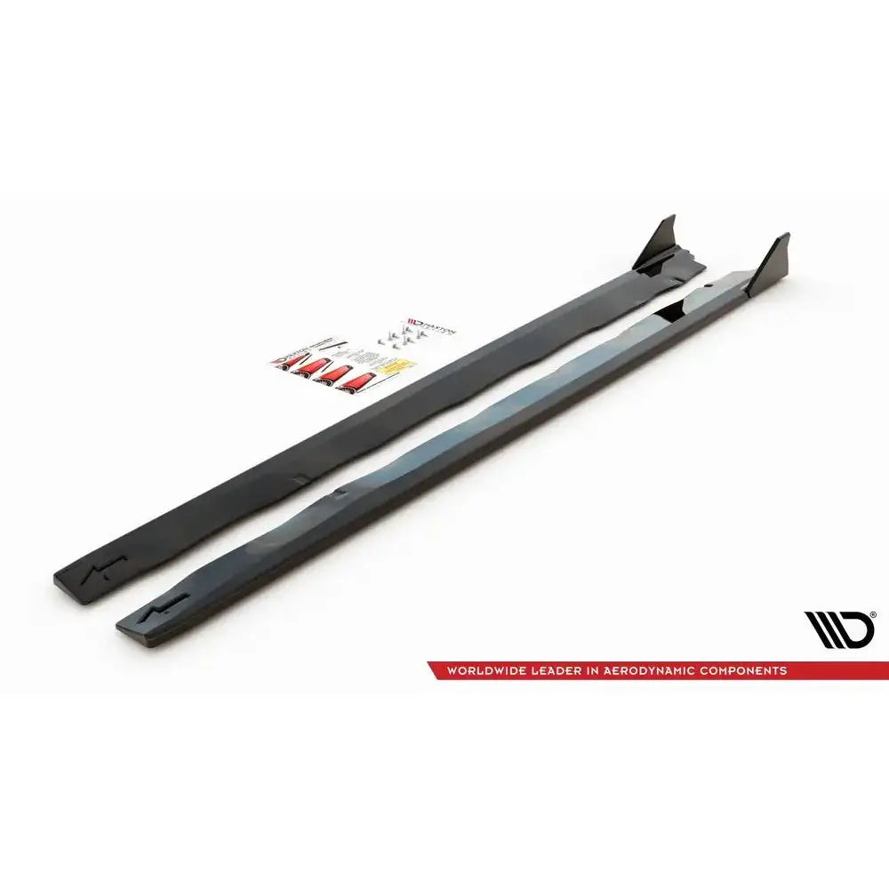 Side Skirts Diffusers + Flaps Ford Mustang Gt Mk6 Facelift