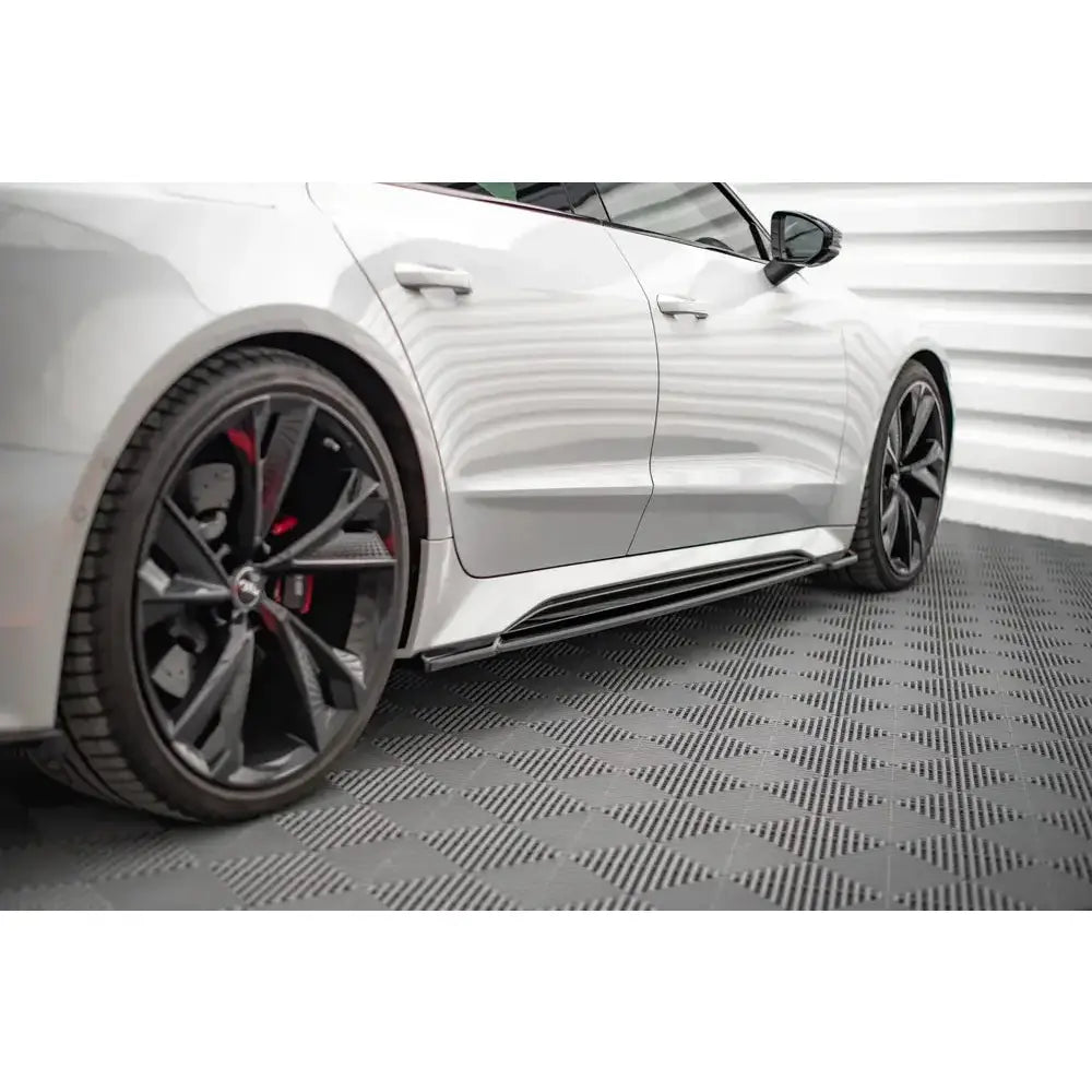 Side Skirts Diffusers V.1 Audi Rs6 C8