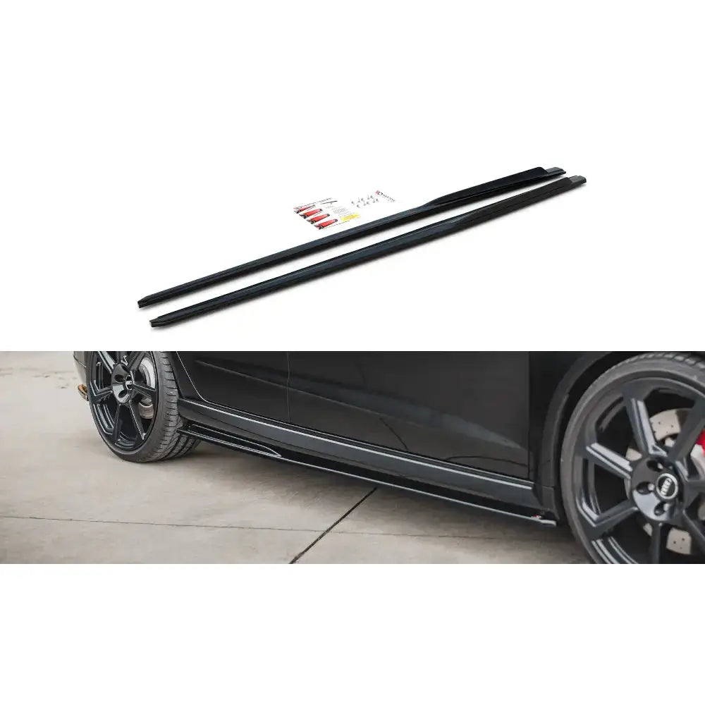 Side Skirts Diffusers V.2 Audi Rs3 8v Sportback Facelift