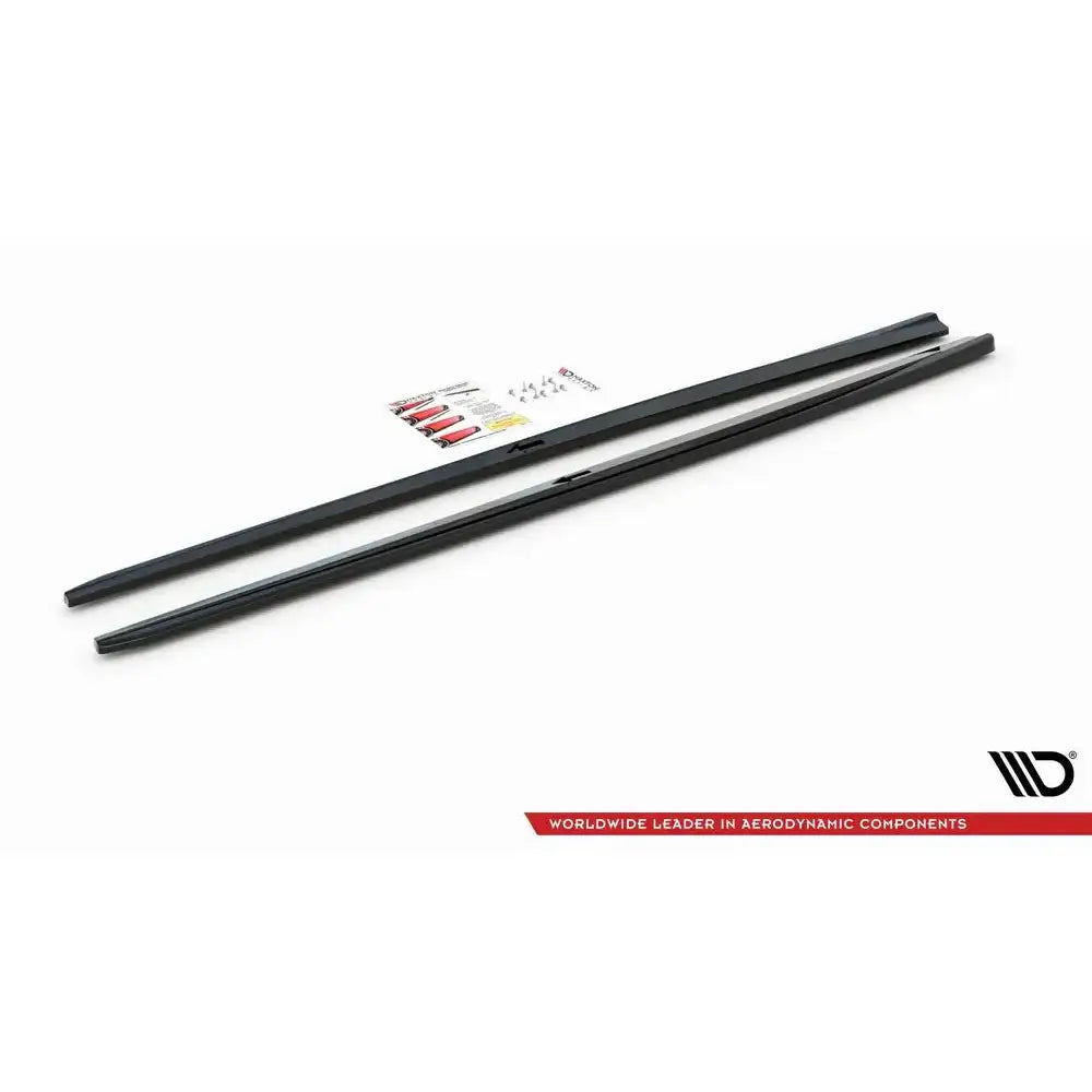 Side Skirts Diffusers V.2 Audi S3 / A3 S-line Sedan 8v Facelift