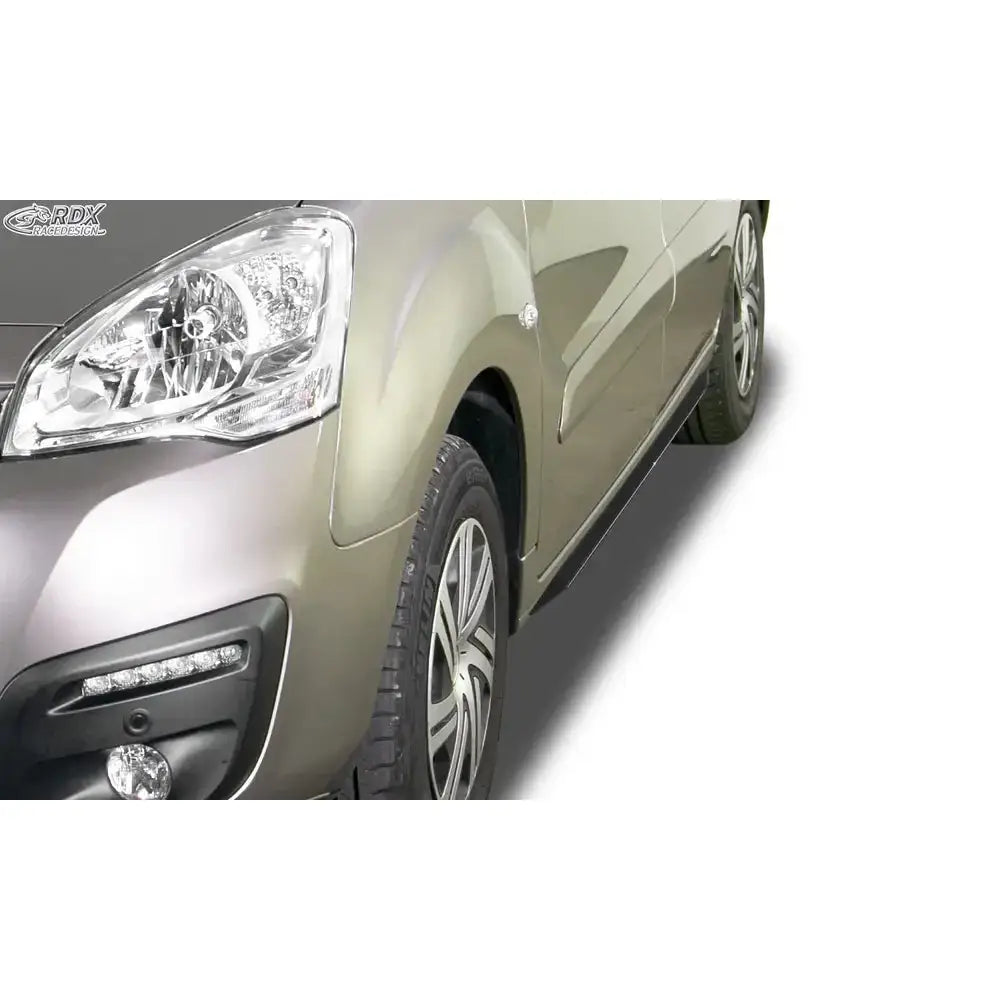 Sideskjørt Citroen Berlingo / Peugeot Partner 08-18 Slim