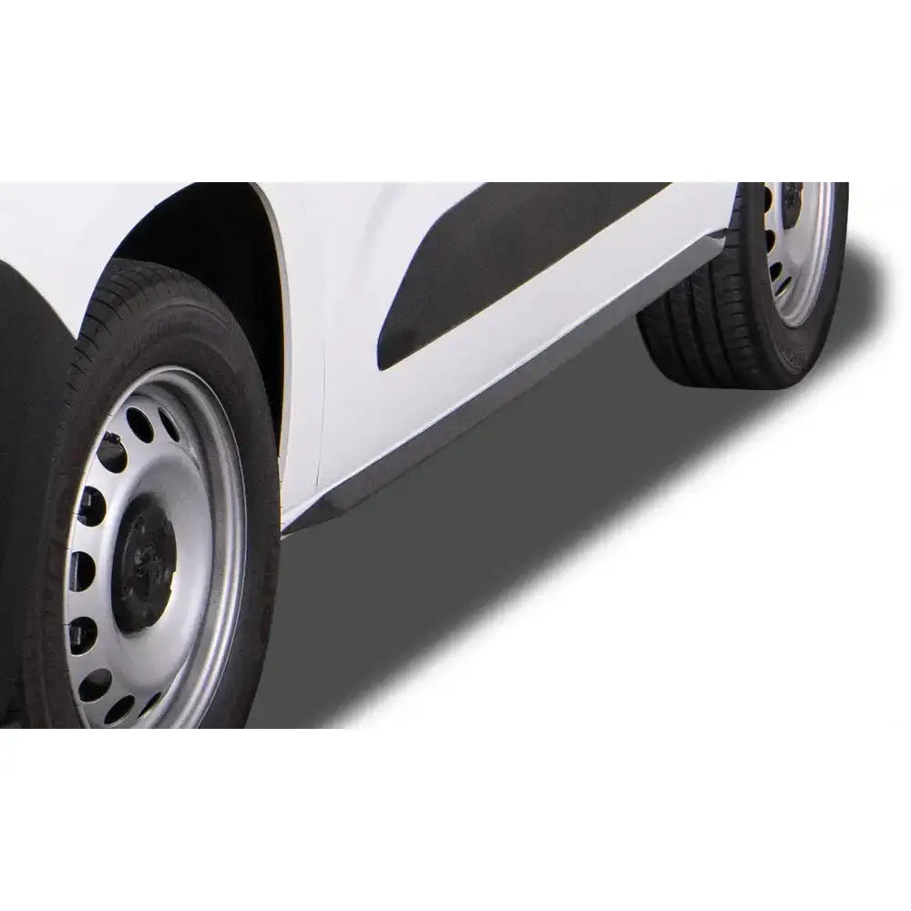 Sideskjørt Citroen Berlingo / Peugeot Partner Rifter / Opel Combo / Toyota Proace City 18- Slim