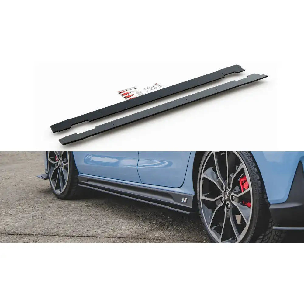 Sideskjørt Diffusere Racing Hyundai I30 n Mk3 Hatchback / Fastback