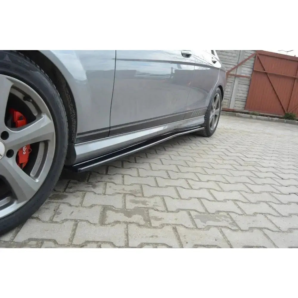 Sideskjørt Mercedes C-klasse W204 Amg-line (preface)