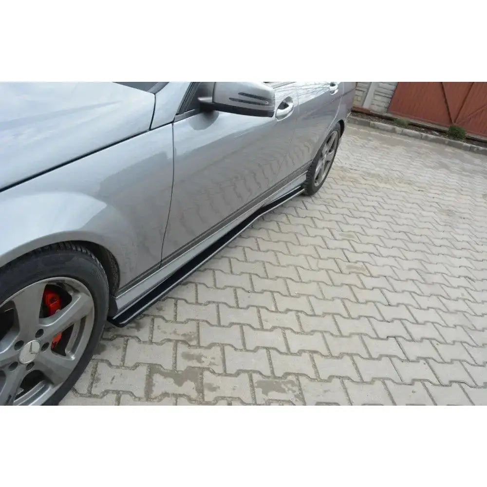 Sideskjørt Mercedes C-klasse W204 Amg-line (preface)