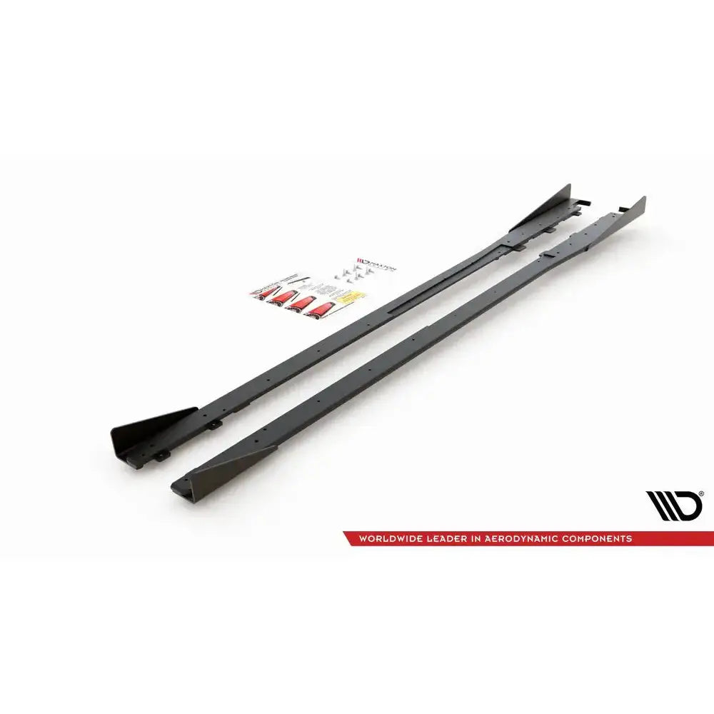 Sideskjørt Diffusers Racing Durability + Flaps Toyota Gr Yaris Mk4