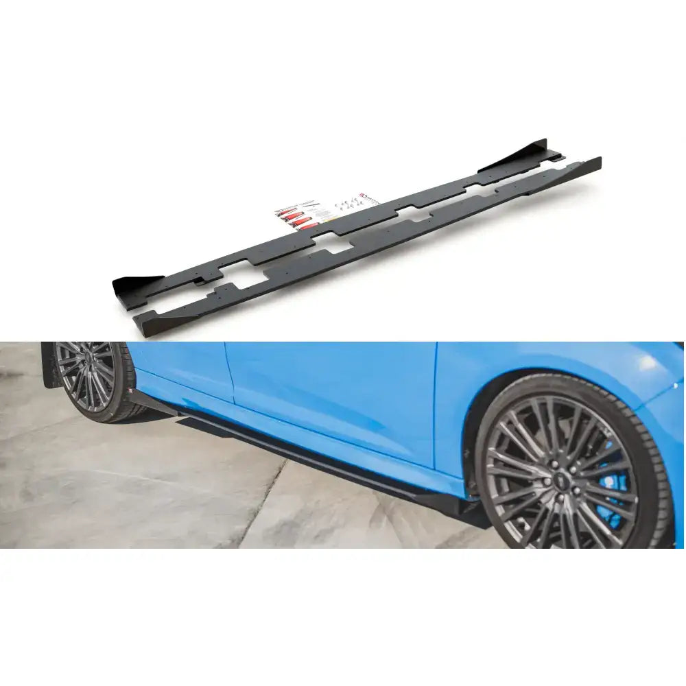 Sideskjørt Diffusers Racing Durability Ford Focus Rs Mk3/glans